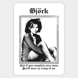 Björk -------- Army Of Me -------- Sticker